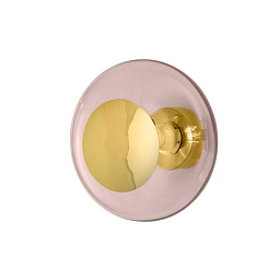 LA101829CW Ebb and Flow Horizon surface настенный светильник с радужным стеклом и металлическим держателем