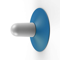 Cooper N° 1; Frosted glass E27 52W; Matt azure blue
