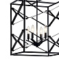 Sevan 4 Light Foyer Pendant Black подвесной светильник 52141BK Kichler — фото 2