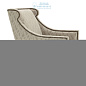 111491 Chair Jenner lattice grey  Eichholtz