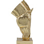 53533 Deco Object Horse Face Gold 57см Kare Design