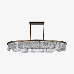 CL443-SM-O Bella Figura Double Drum Потолочный светильник
