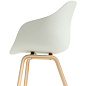 AC106-D156-AA51 Hay About a Chair Кресло AAC 222 2.0, лакированный дуб / меланжевый крем — фото 2