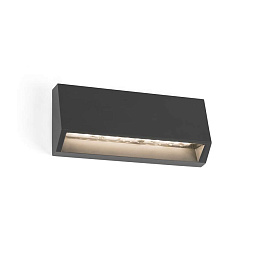 70658 Faro Barcelona MUST уличный светильник серый прямоугольный LED 4W