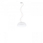 F07A43 01 Fabbian Lumi Poga SP LED люстра из выдувного стекла белый — фото 1