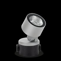 Noa 50 LED 4K 9W Grigio H Phase cut AC DIRECT 25° HONEYCOMB