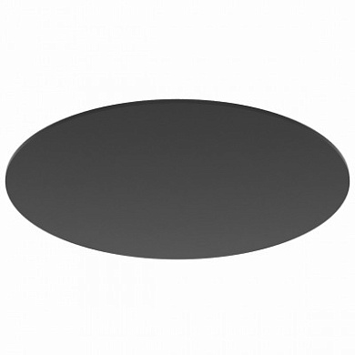 Rotaliana Collide H5 PL LED крупный круглый дизайнерский настенный и потолочный светильник матовый чёрный 1CDH5D0062ZL1