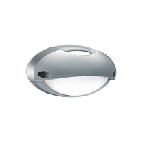 Уличный потолочный светильник Lombardo Airy Top Ovale 300, 60 Вт, серый