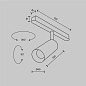 TR032-4-5W3K-M-DS-BW Maytoni Focus LED Трековый светильник 5W Черный — фото 7