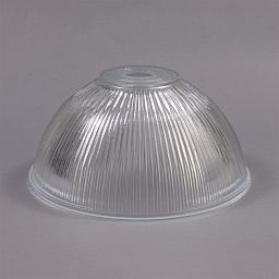 GL025 Mullan Lighting стеклянный призматыческий плафон с плоским воротником