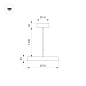 033925(1) Arlight Светильник SP-ELEGANT-R500-37W Warm3000 (WH, 120 deg, 230V) — фото 1