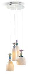 Подвесной светильник Mademoiselle Walking on The Beach Lladro, 4 лампы 01023554