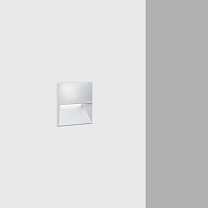 Walky Square optic assembly 90x90mm – AL optic – Warm White LED – 24Vdc 4.6W 111.3lm - 3000K - PWM
