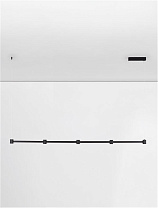 Triac Dimmable Sandy Black Aluminium LED 30 Watt 220-240 Volt 2755Lm 3000K IP20 L: 156 W: 6 H: 140 cm