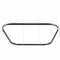 BZRQ1716G15DNE Nemo Zirkol Square 2x2 Bi SP квадратный подвесной светильник с двойным свечением чёрный — фото 1