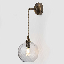 Hanging Petite Ball Wall Light прозрачный