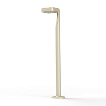 Square N° 3; Satin-finish polycarbonate Built-in LED 4000°K neutral white 35W; Limestone