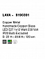 9190391 LAVA Novaluce светильник LED E27 1x12Вт 230В IP20