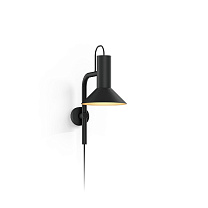 ROOMOR WALL 3.1, черный матовый + золотой