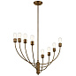 Hatton 8 Light Chandelier Satin Bronze люстра 52255SB Kichler