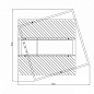 10226/3LED SQUARE Escada Concept потолочный светильник, 60Вт, 3000, 4000, 6000K, 4852лм, белый — фото 5