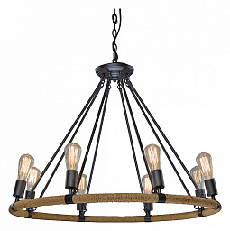LOFT1861/8 Loft It Rope подвесная люстра из каната с несколькими плафонами