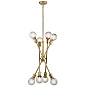 Armstrong 26" 8 light Chandelier Natural Brass люстра 43118NBR Kichler — фото 2