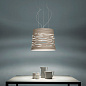 FN182007L1_10 Foscarini Tress Grande SP LED крупный подвесной светильник белый — фото 2
