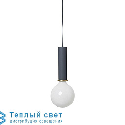 подвесной светильник металлический белый