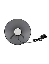 Touch Dimmable Smokey Glass Foggy Nickel Aluminium LED 16Watt 220-240Volt 1214Lm IP20 3000K Cable Length:200 cm D:32 W:20 cm