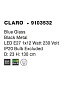 9103532 CLARO Novaluce светильник LED E27 1x12Вт 230В IP20