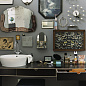 20125001 Ball Clock Vitra Настенные часы с шарообразными метками оранжевые — фото 3