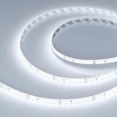 020528(2) Arlight Лента герметичная RTW-SE-A120-8mm 24V White6000 (14.4 W/m, IP65, 2835, 5m)