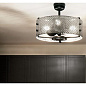 23" Eyrie Fan Satin Black люстра-вентилятор 300041SBK Kichler — фото 2