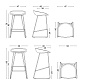 About a Stool Табурет на салазках со встроенной подушкой Hay — фото 15