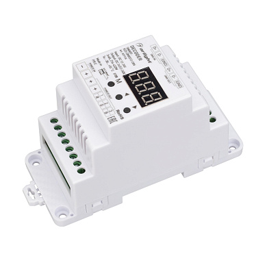 027126 Arlight Декодер SMART-K23-DMX512-DIN (12-24V, 3x6A)