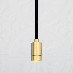 MLP407 Mullan Lighting Pori подвесной точечный светильник с цилиндрическим латунным корпусом