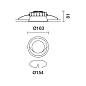 QG31 Easy iGuzzini Ø 153 mm - warm white - DALI — фото 1