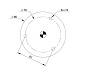 152001065 Roger Pradier Bolero N°1 BLAUW 065 Одинарный подвес — фото 2