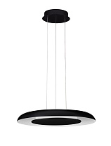 Triac Dimmable Sandy Black & White Aluminium & Acrylic LED 38 Watt 220-240 Volt 2100Lm IP20 2700-3000-4000K CCT by Dip Switch D:60 H:145 cm