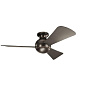 44" Sola Fan Olde Bronze люстра-вентилятор 330151OZ Kichler — фото 1