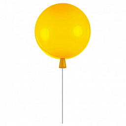 5055C/M yellow Loft It Memory потолочный светильник с плафоном в форме шара желтого цвета