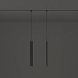 Магнитный трековый светильник Ego PENDANT TUBE 12W 3000K ON-OFF Ideal Lux 257747, черный — фото 2