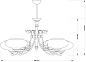 Люстра Kutek Classic Casamia Lampshade CAS-ZW-6(P) — фото 2