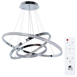 A2182SP-160CC Arte Lamp ORIONE потолочная люстра с кольцевыми плафонами и подвесами