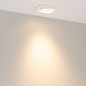 Поворотный встраиваемый светильник Arlight MS-VORTEX-BUILT-S90x90-12W — фото 13