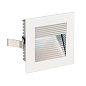 113290 SLV FRAME CURVE LED светильник встраиваемый 1W, 4000К, 350мА, белый/алюминий — фото 3