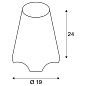 1001778 SLV KIROCONE TL Outdoor table lamp, E27 настольная лампа — фото 5