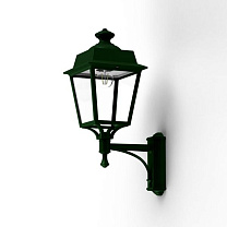 Place des Vosges 1 Évolution N° 3; Clear PMMA E27 60W; British green