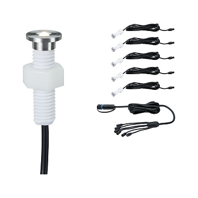 Комплект встраиваемых светильников Paulmann Plug & Shine, 0,22 Вт
